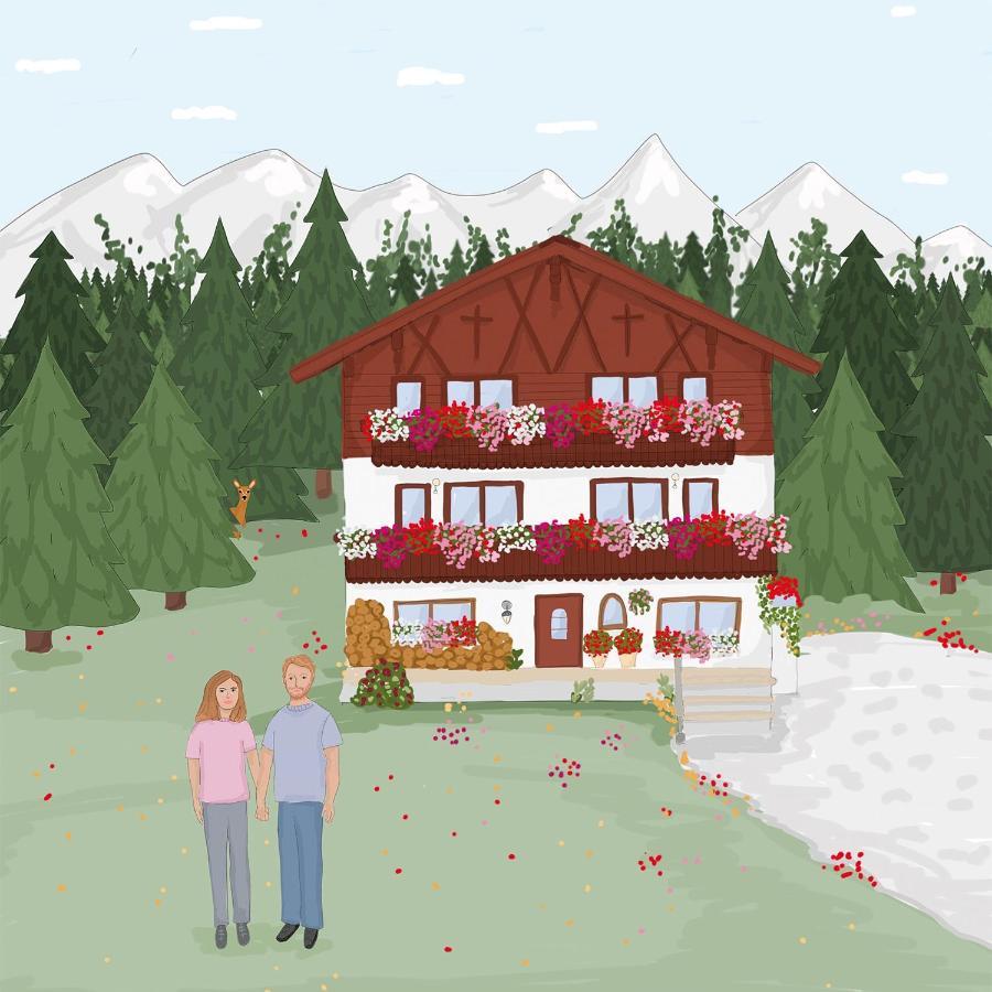 Das Habitat Leutasch Eksteriør billede